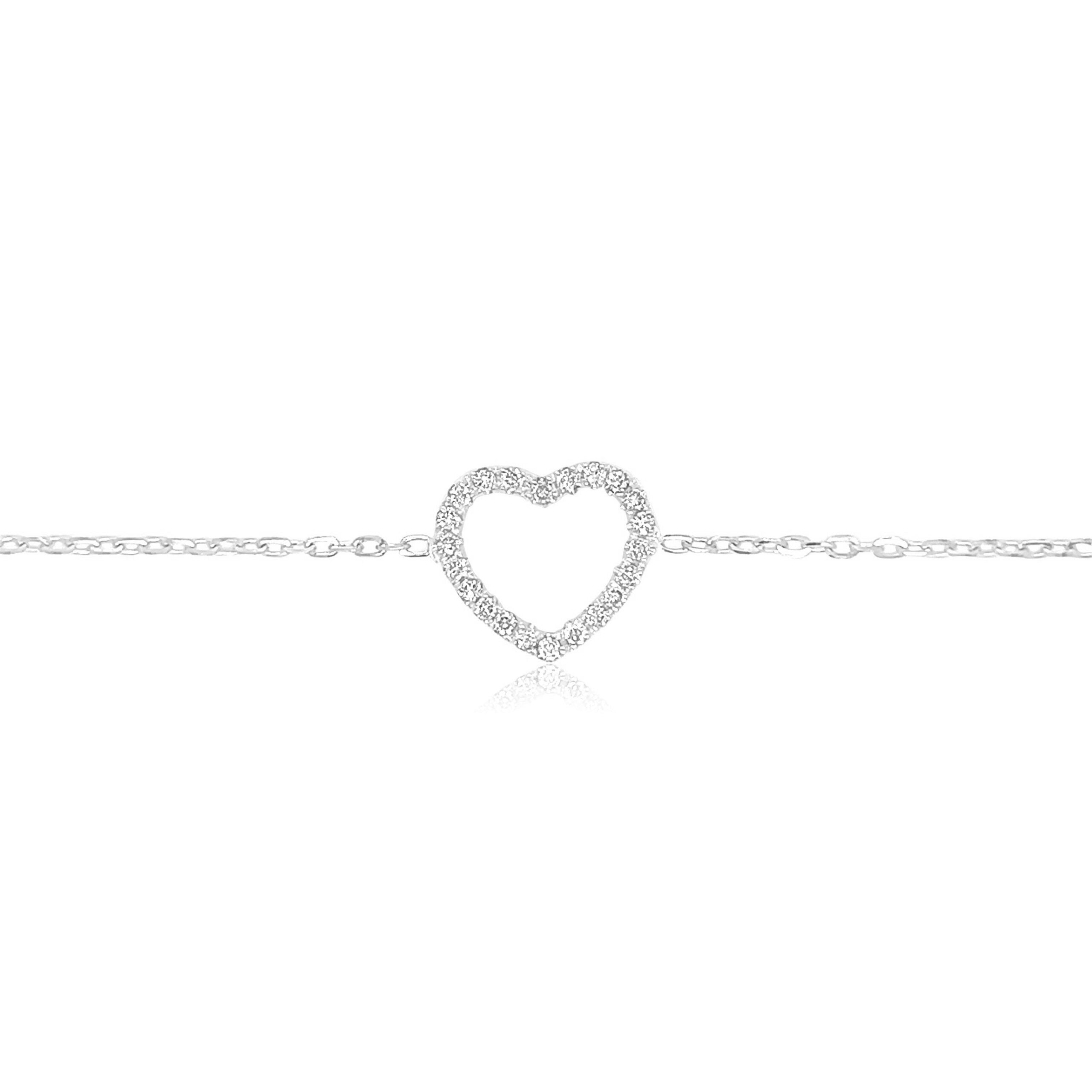 Open Heart Bracelet