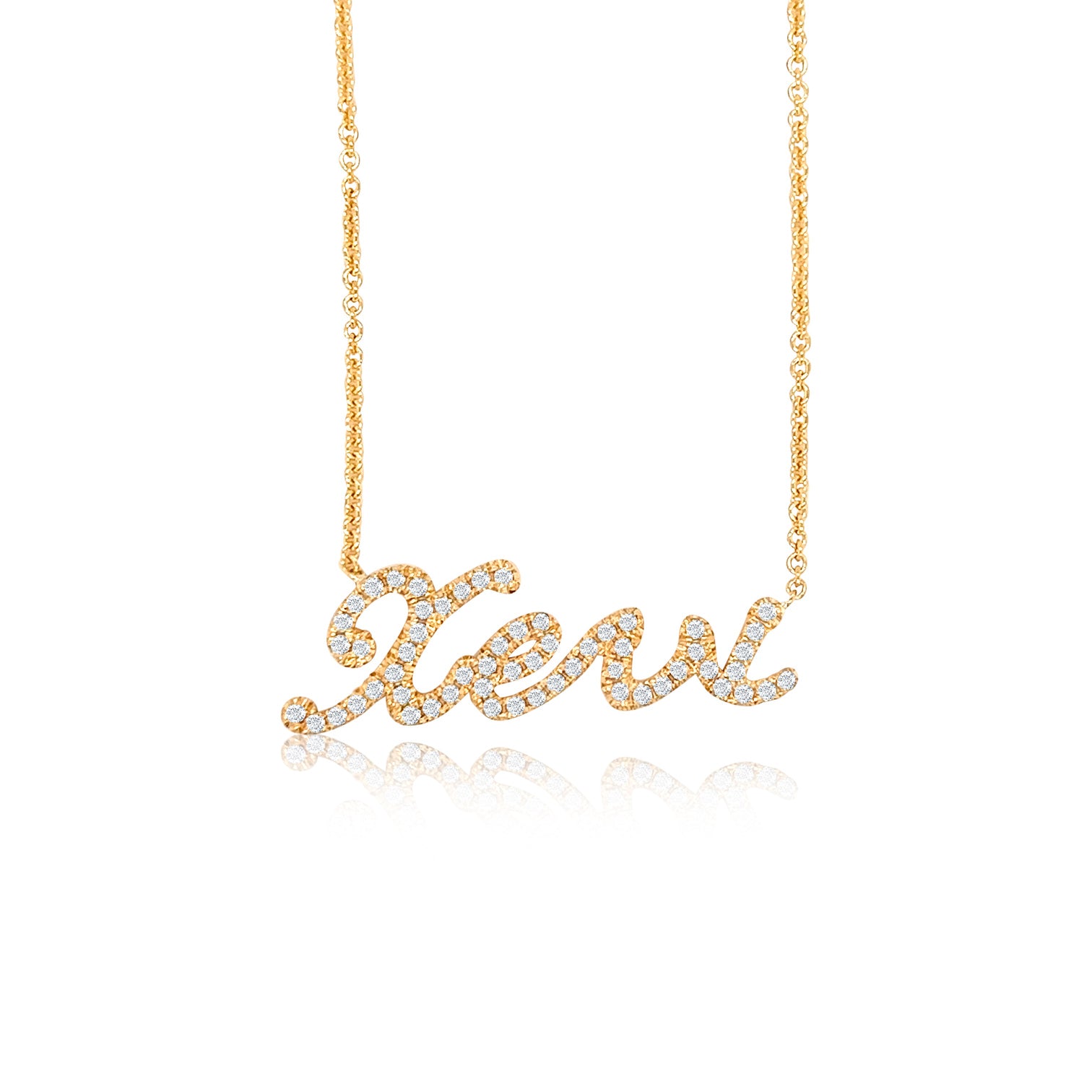 Chunky Name Plate Necklace