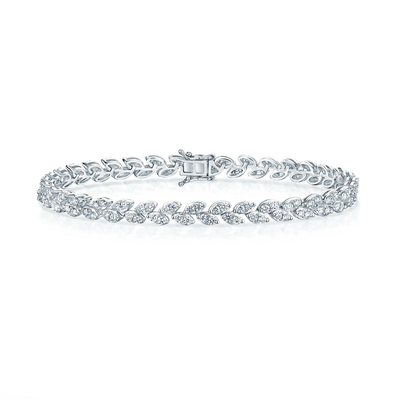 Leaf Tennis Bracelet