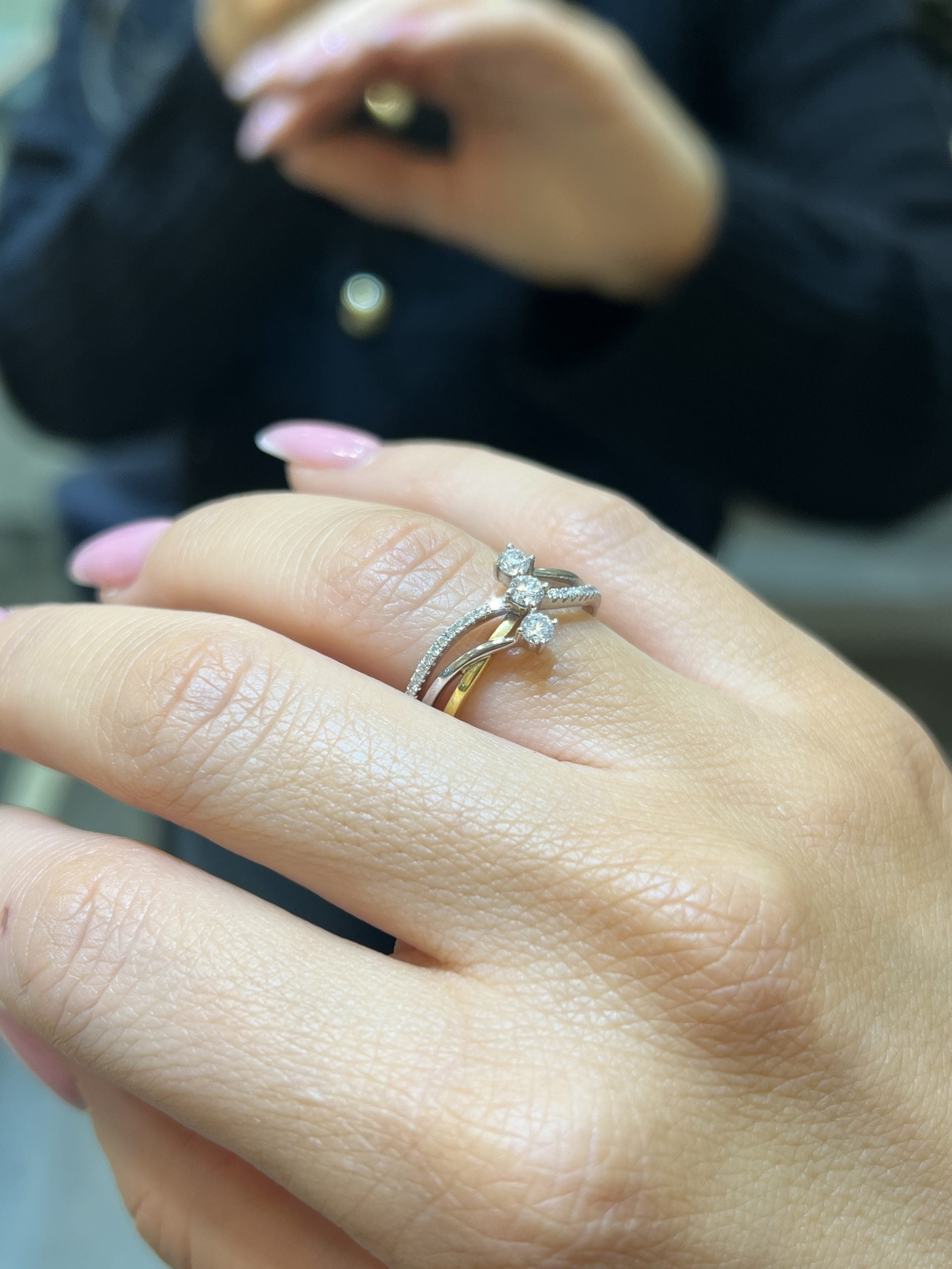 Criss Cross Three Ring