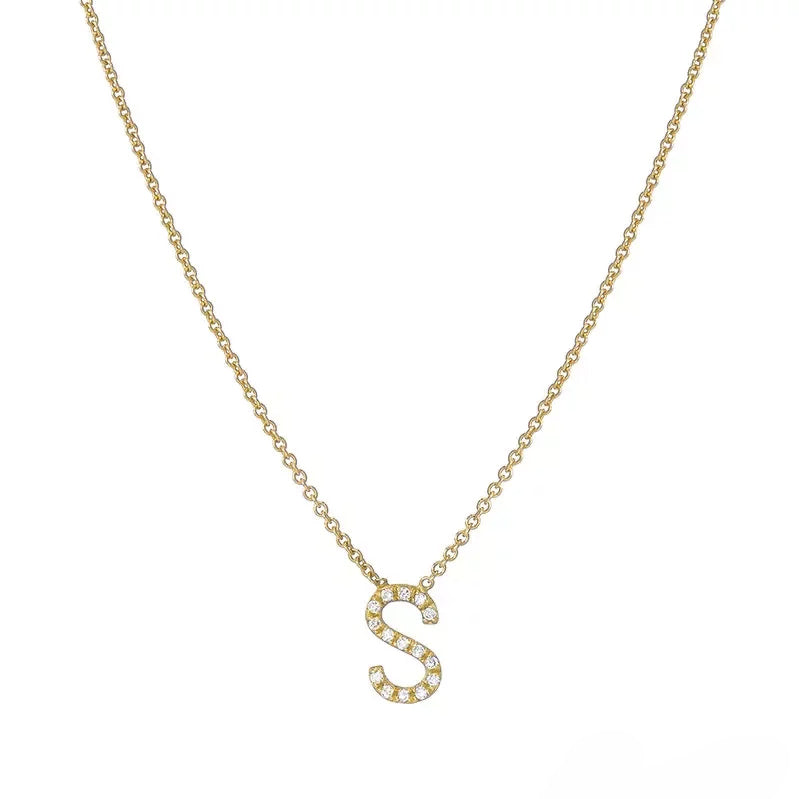 Initial Pendant Necklace