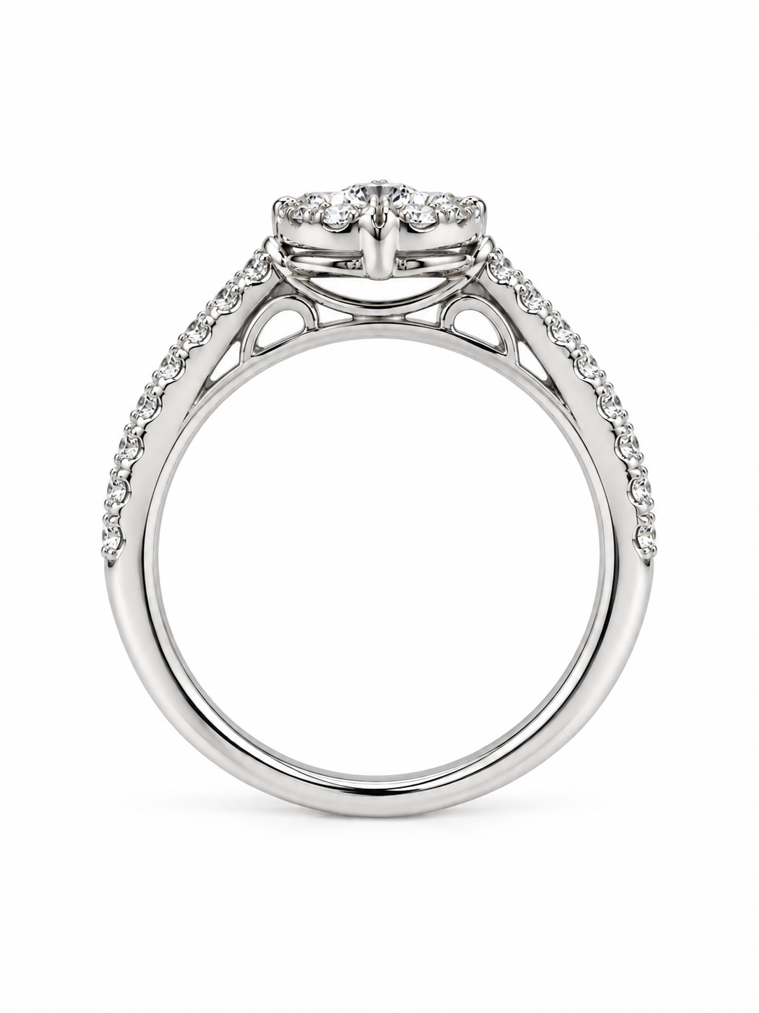 Invisible Halo Ring