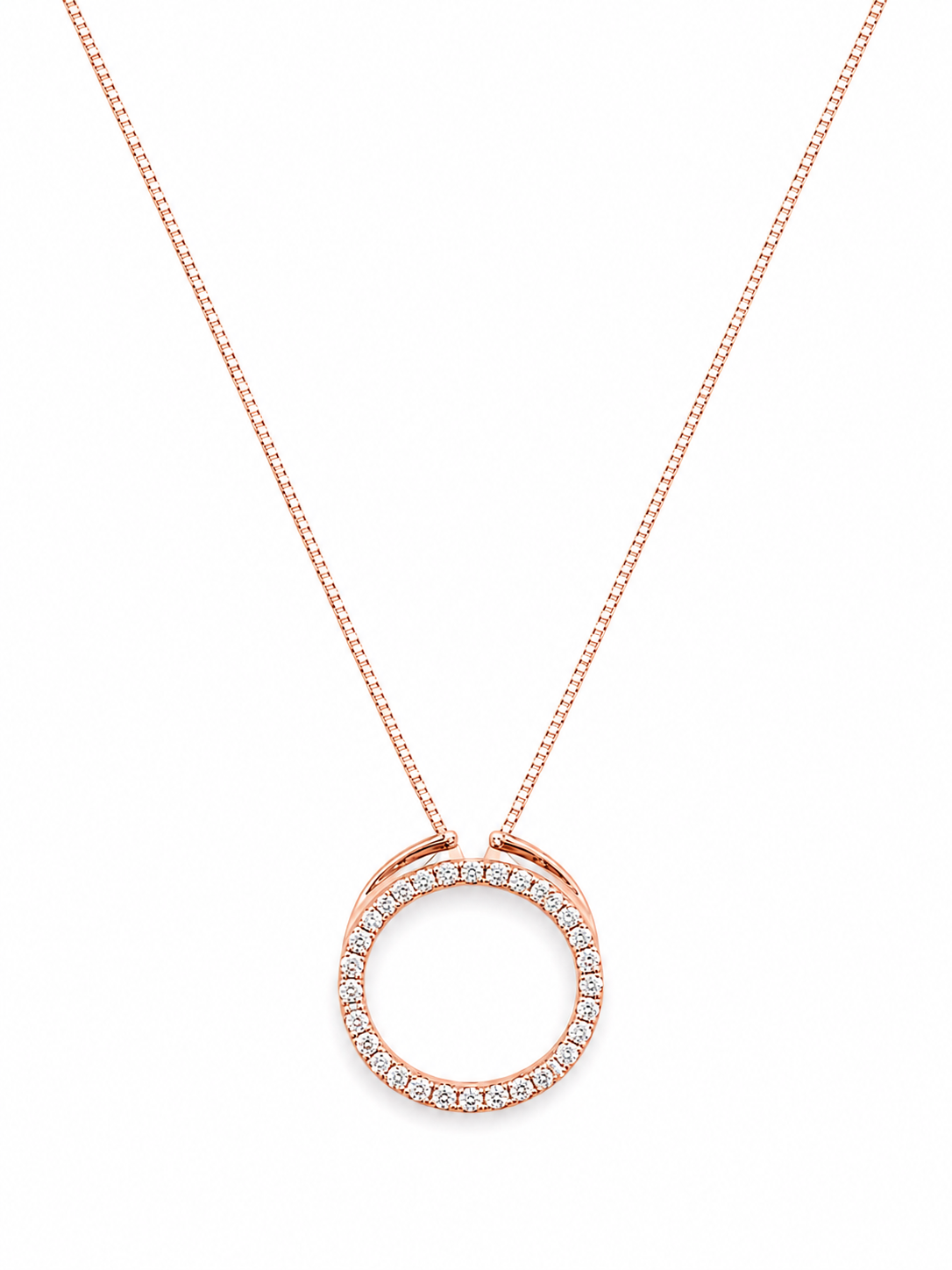 Open Circle Necklace