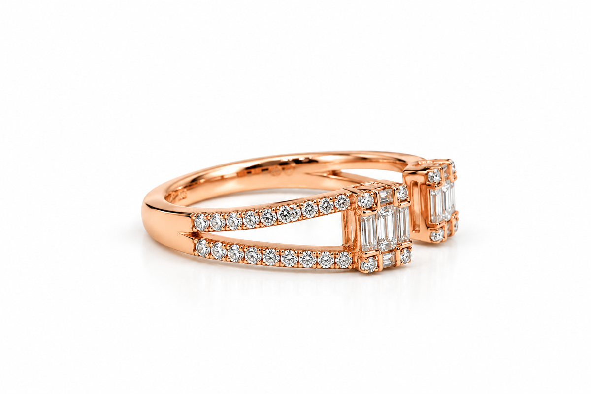 Open Diamond Ring