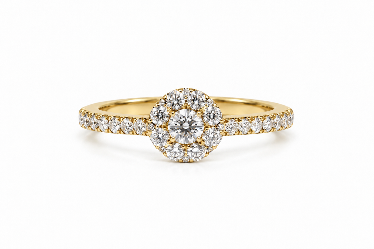 Invisible Halo Ring
