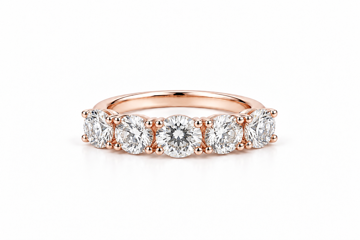 Five Stone Diamond Ring-2.50ct