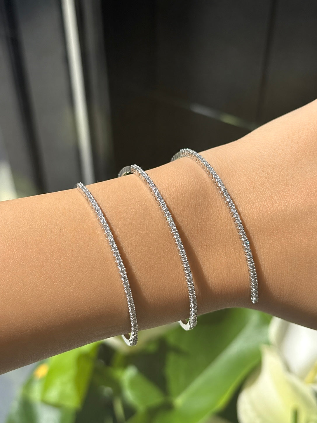 Triple Spiral Bangle