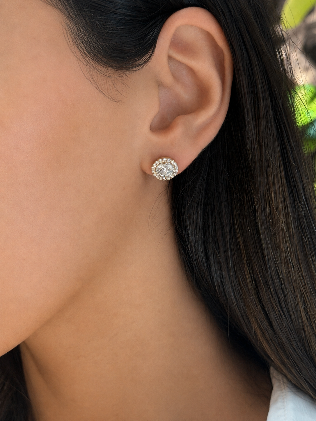 Classic Diamond Stud Earrings