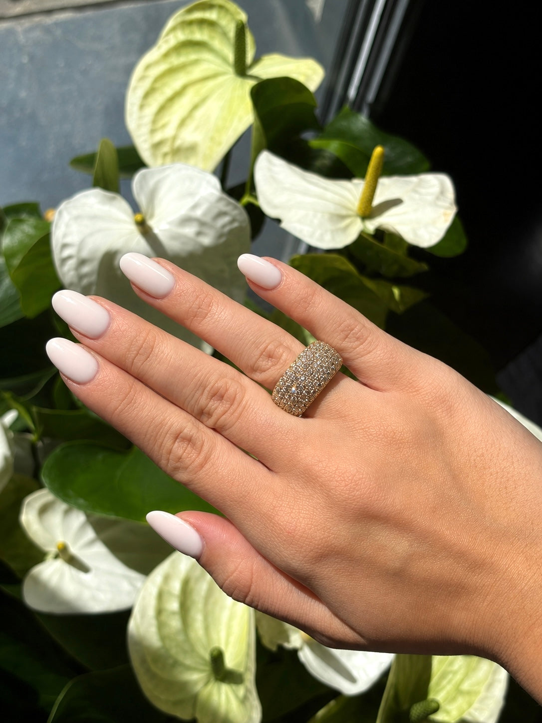 Medium Pavé Ring