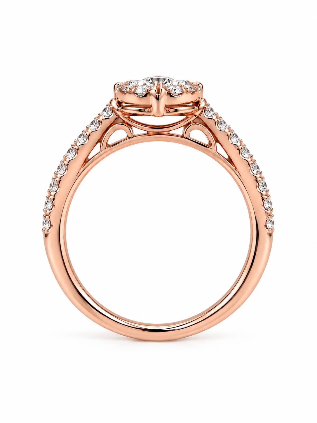 Invisible Halo Ring