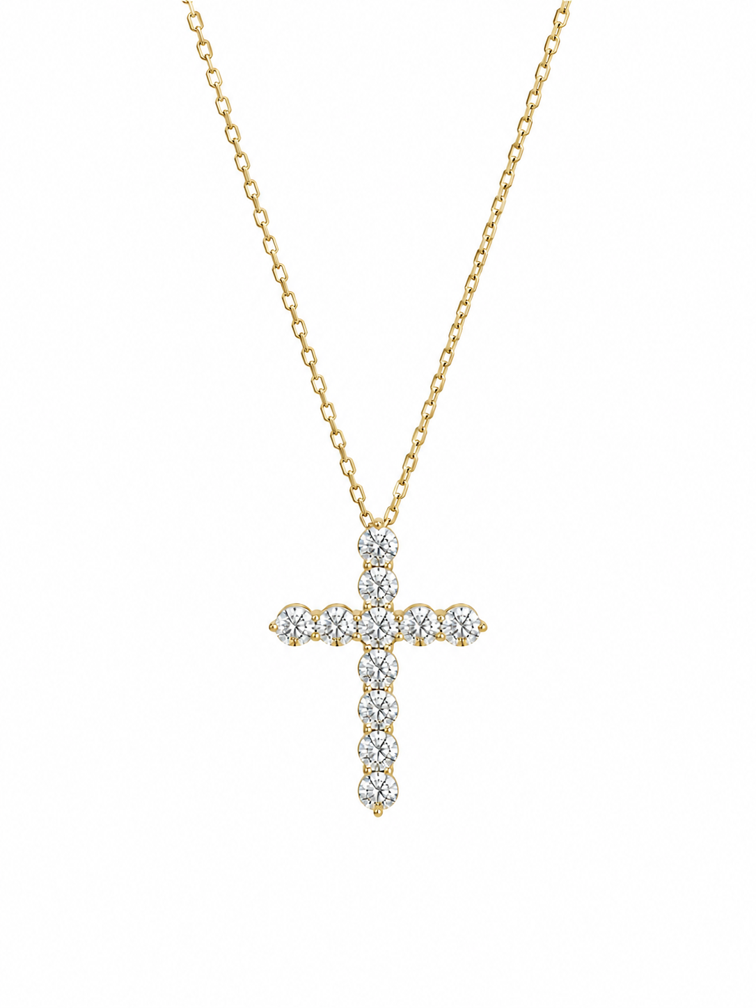 Diamond Cross Necklace