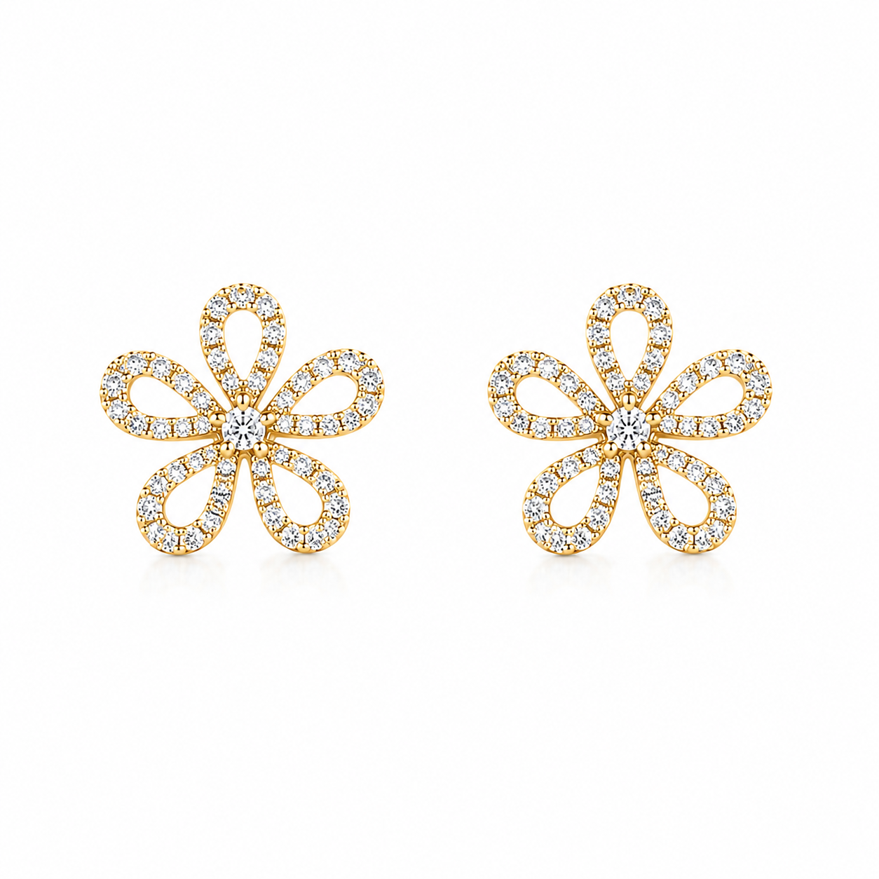 Flower studs