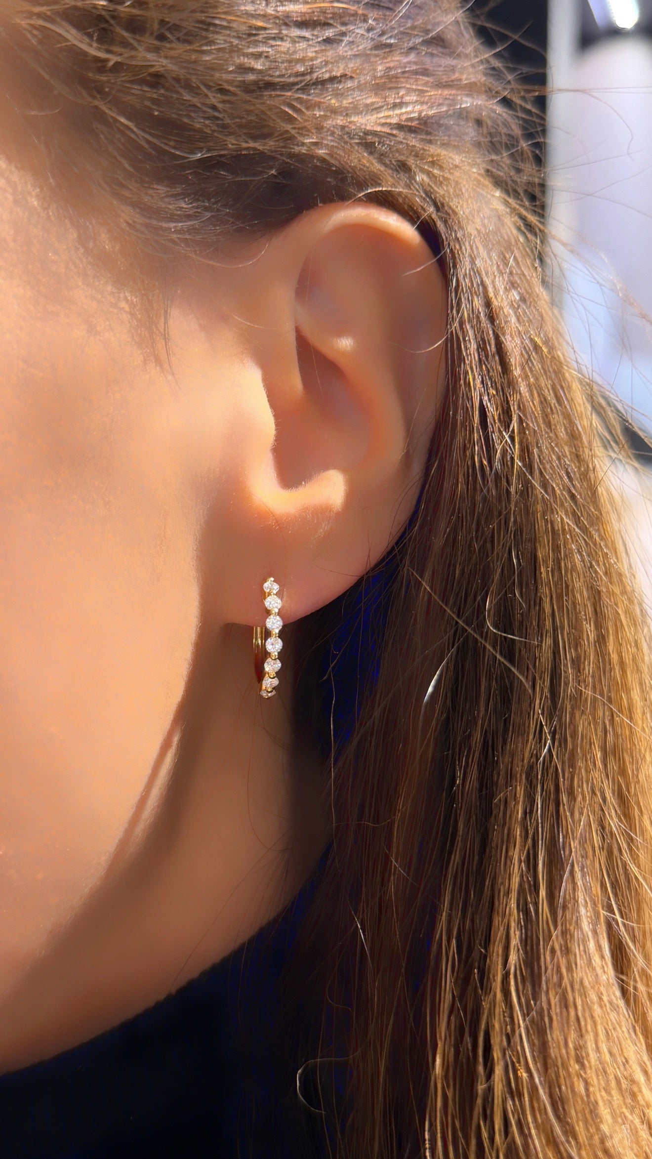 Dot Hoop Earrings