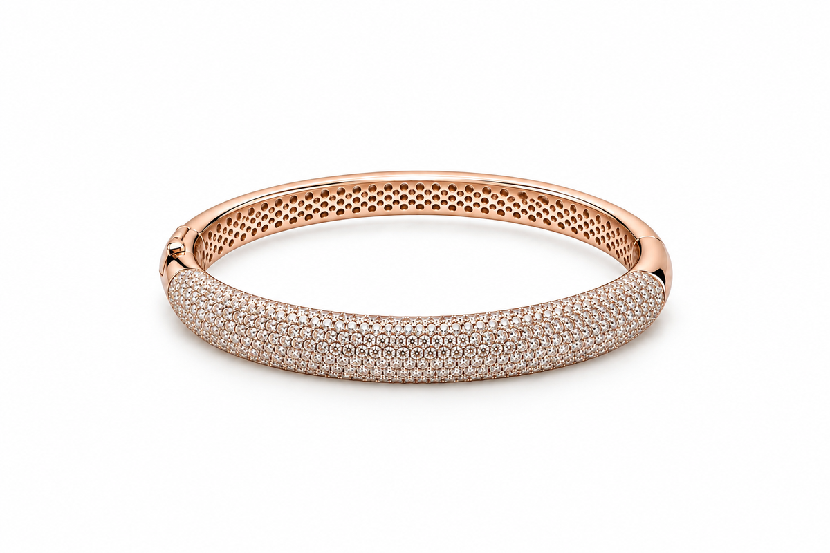 Pavé Diamond Bangle