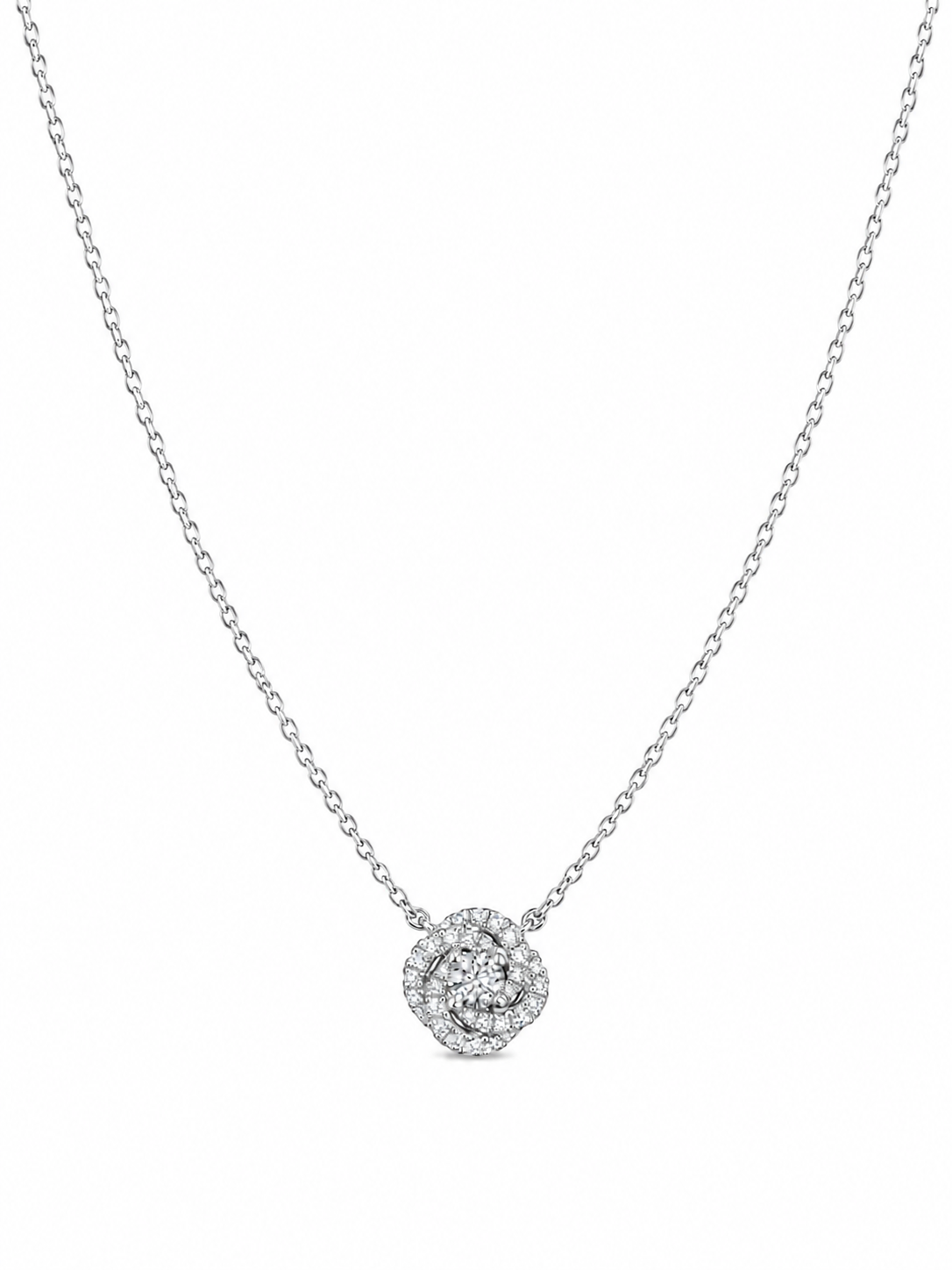 Diamond Bloom Necklace - 18K gold