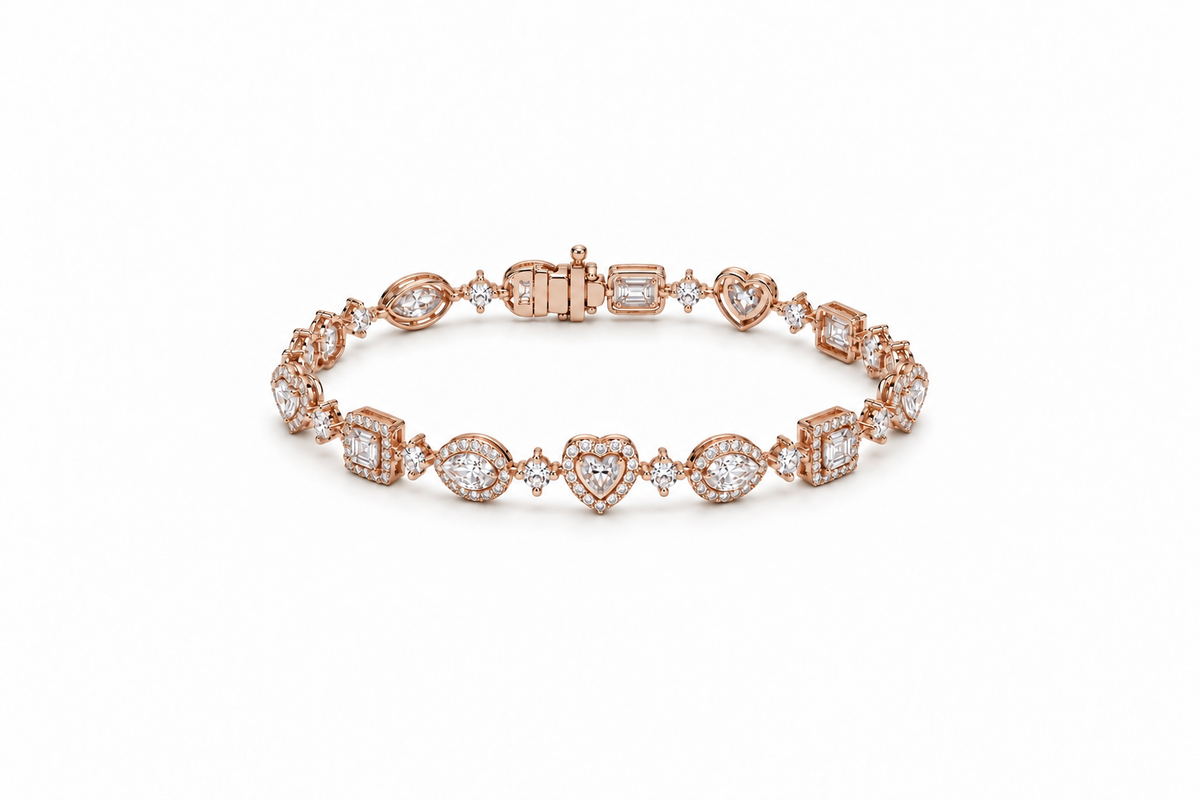 The Signature Fancy Diamond Bracelet