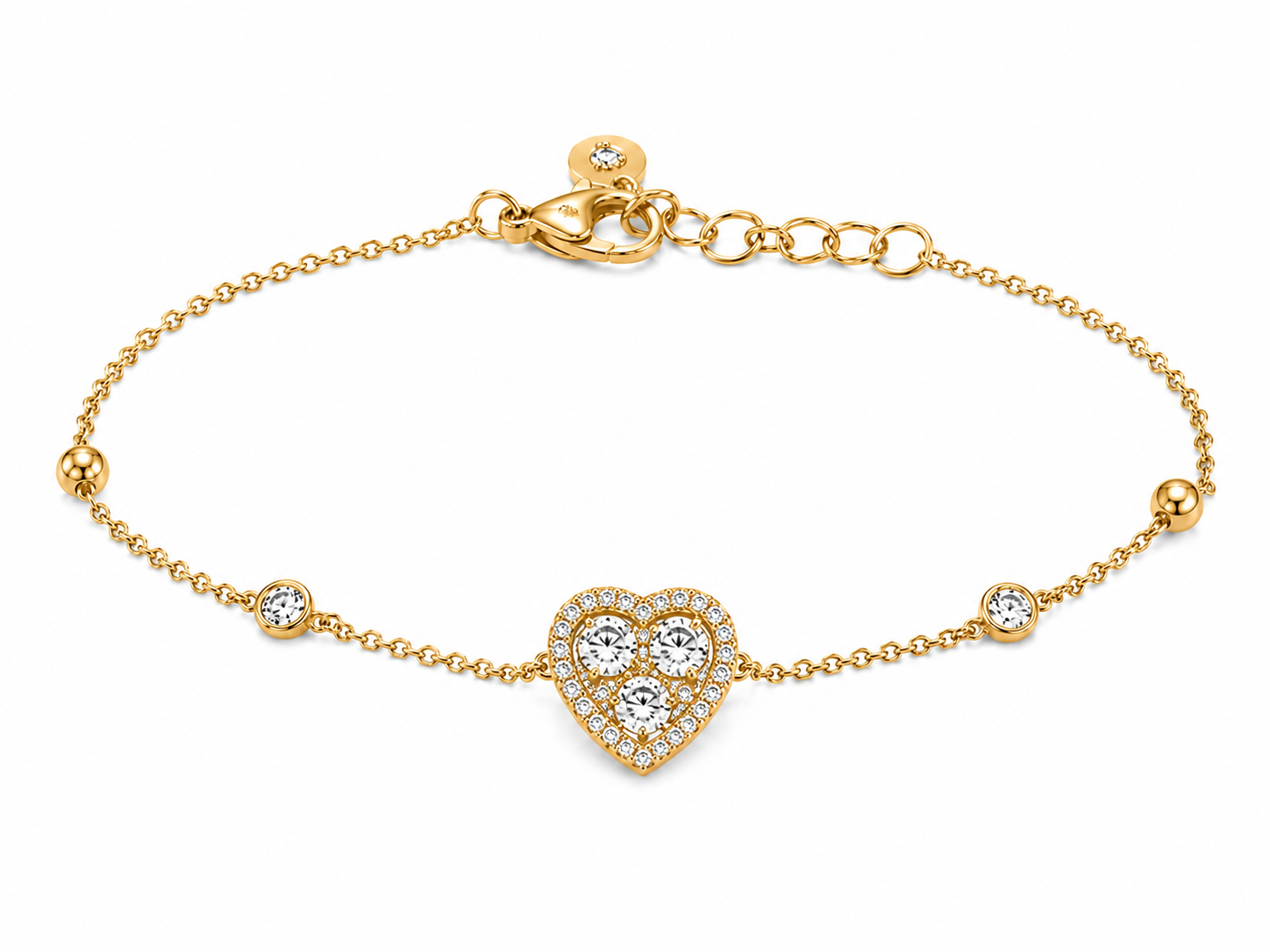 Heart Diamond Bracelet