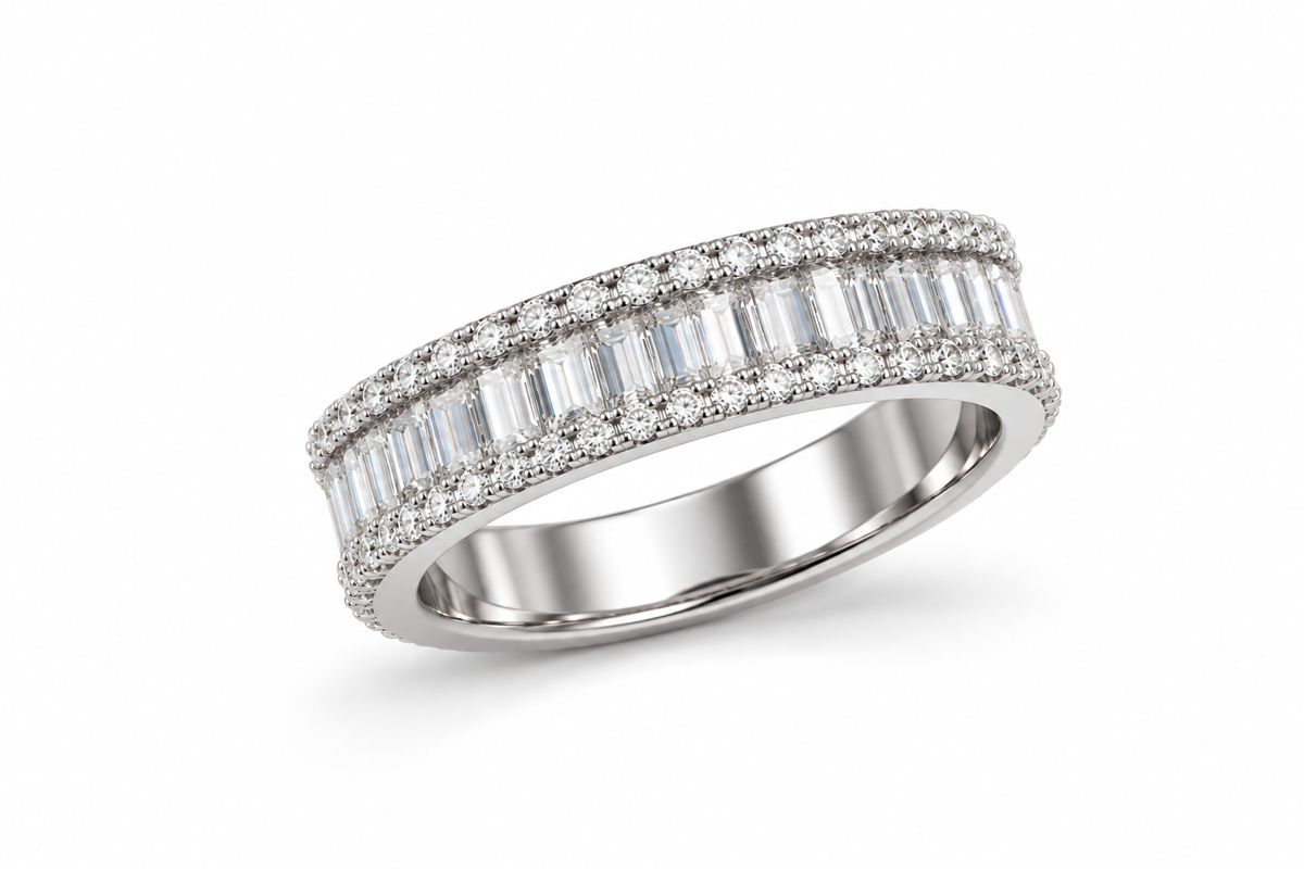 Bagio Baguette Ring- 1.30ct