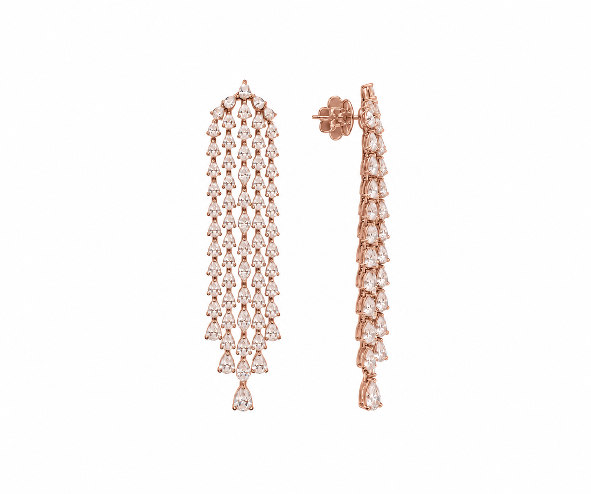 Cascade Diamond Earrings