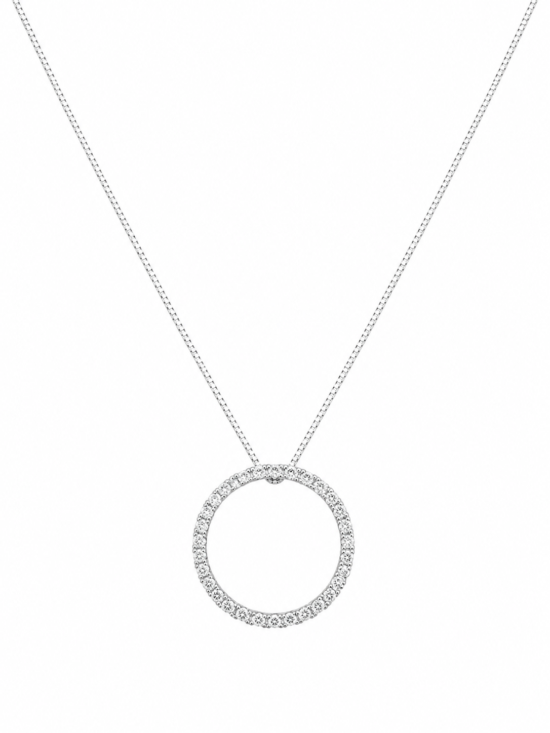 Open Circle Necklace