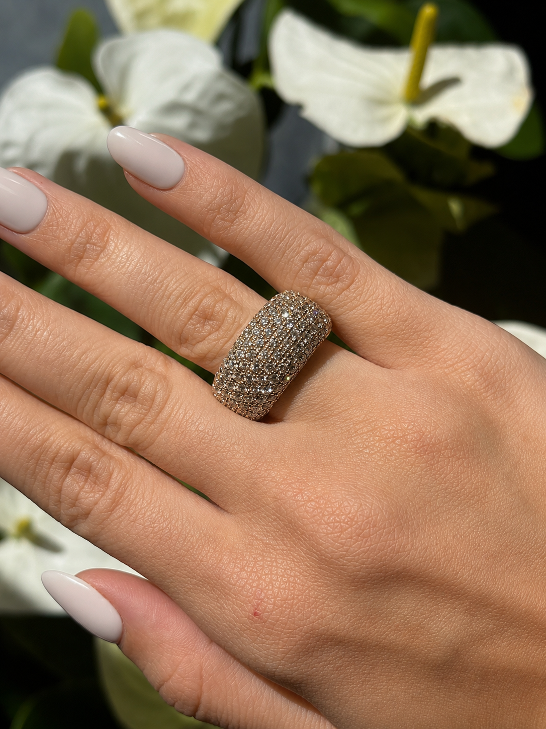 Medium Pavé Ring