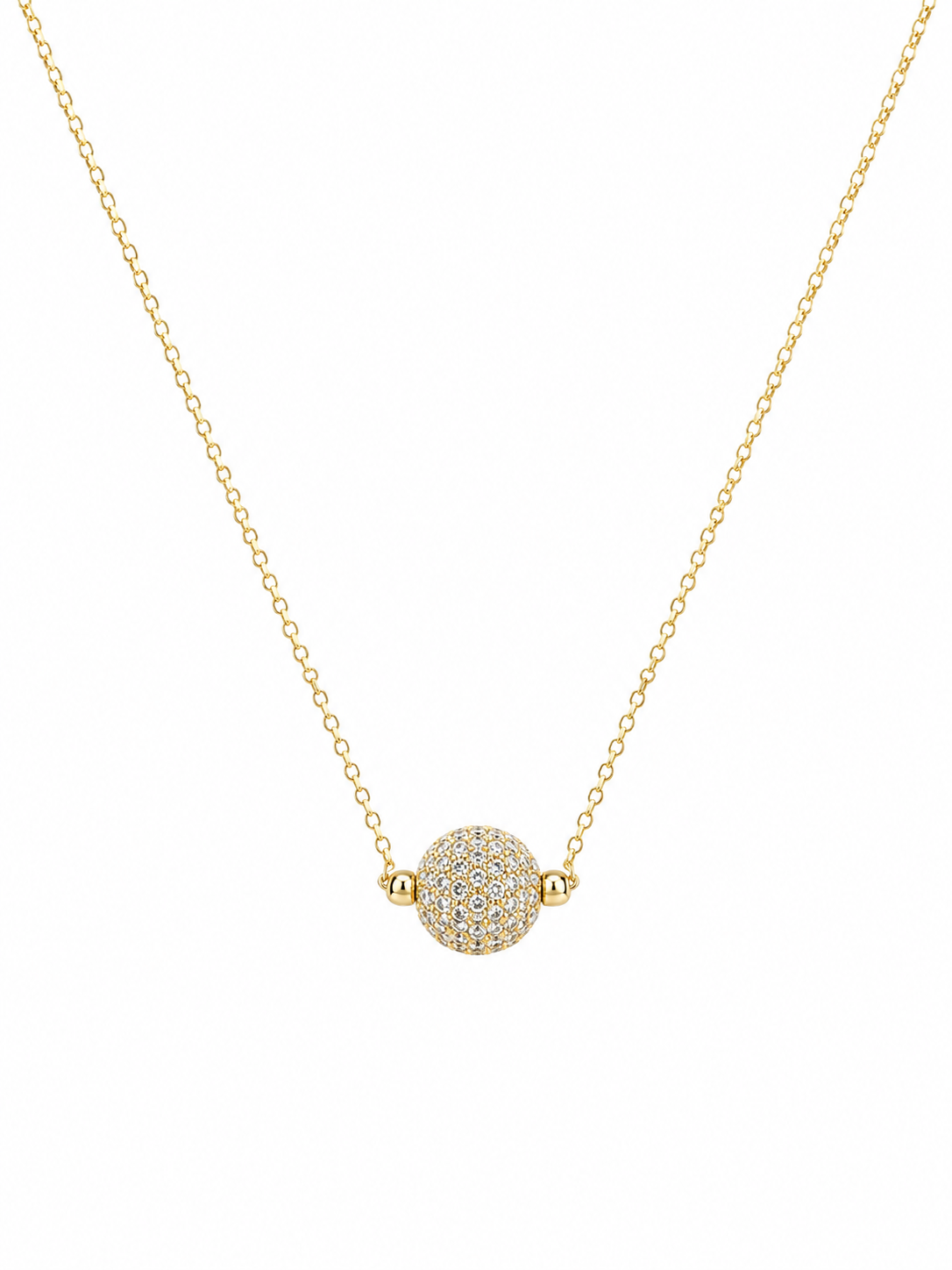 Golden Ball Necklace