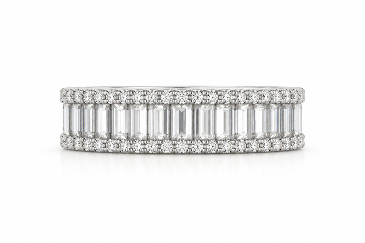 Bagio Baguette Ring- 1.30ct