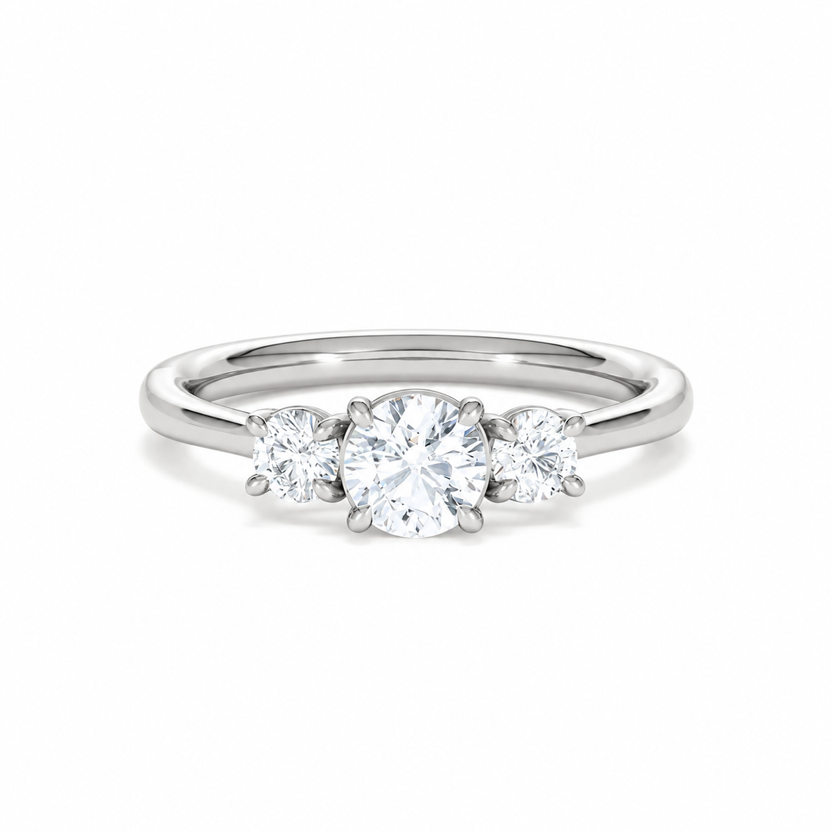 Marone Trilogy Diamond Ring - 18K Gold