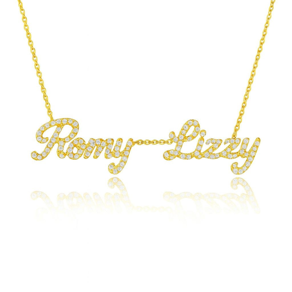 Two Name Necklace