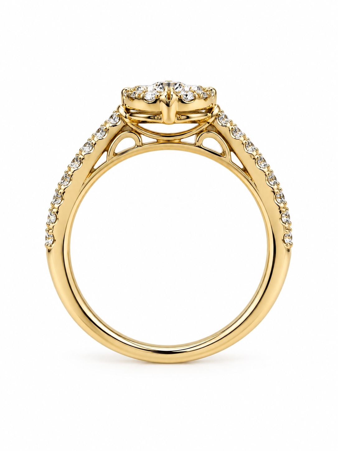 Invisible Halo Ring