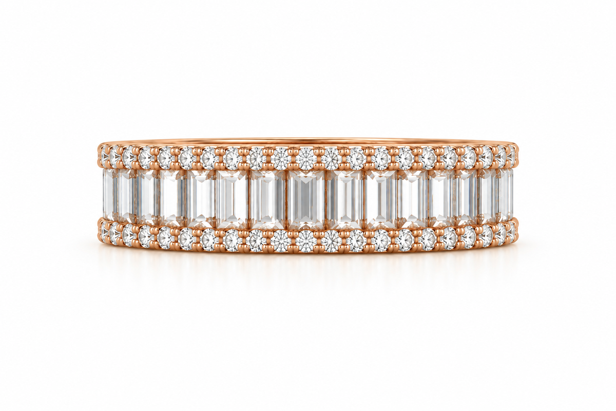 Bagio Baguette Ring- 1.30ct