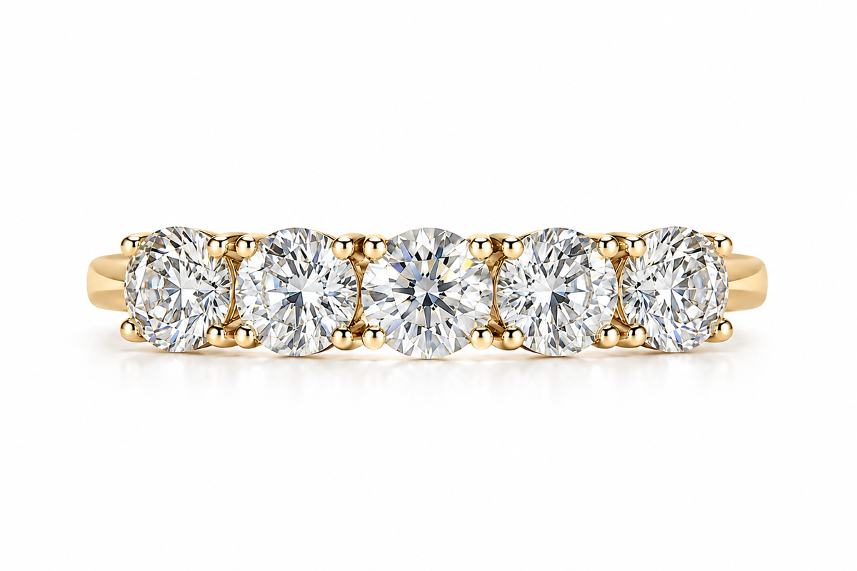 Classic Five-Stone Ring