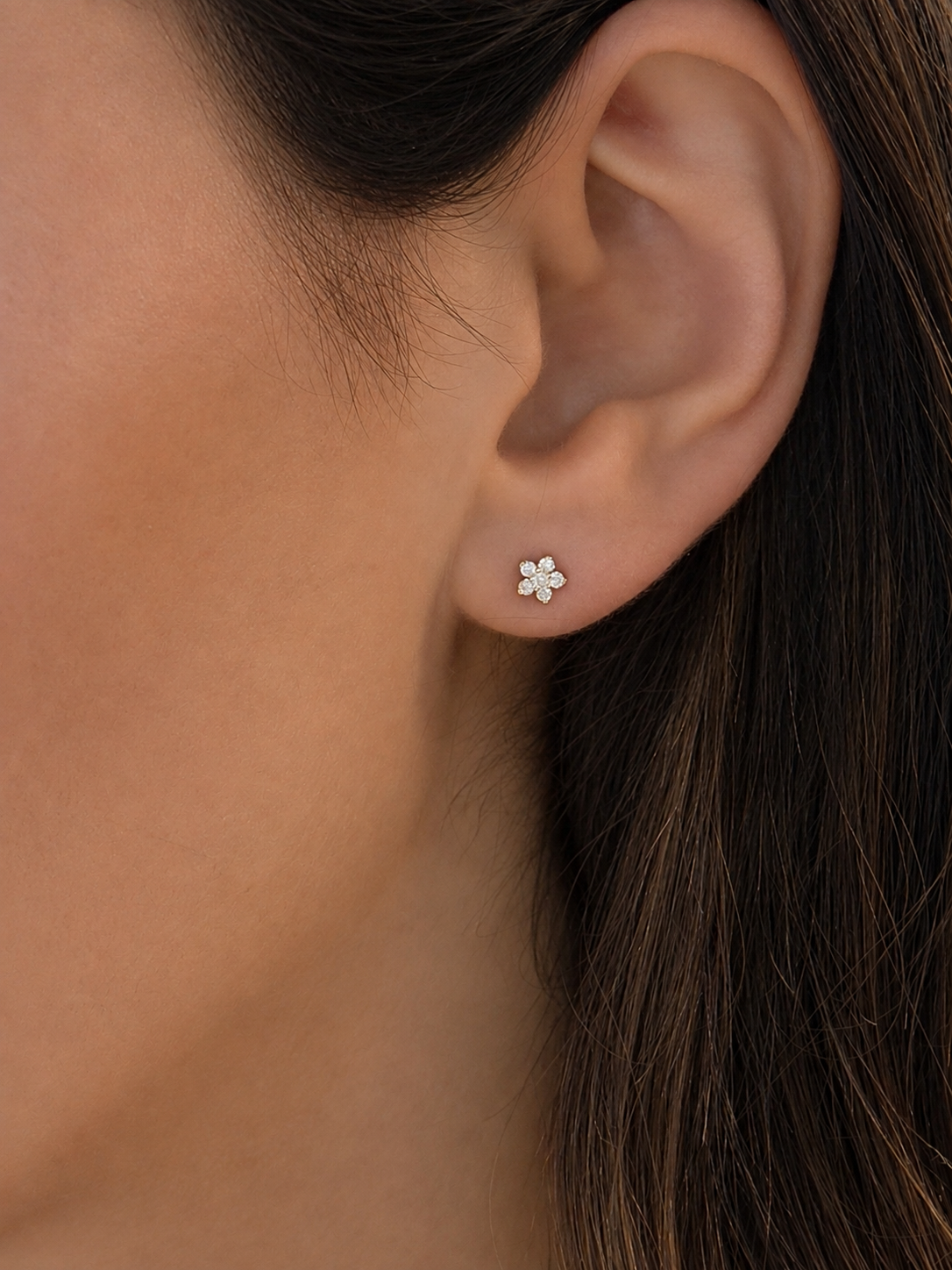Star Diamond Studs