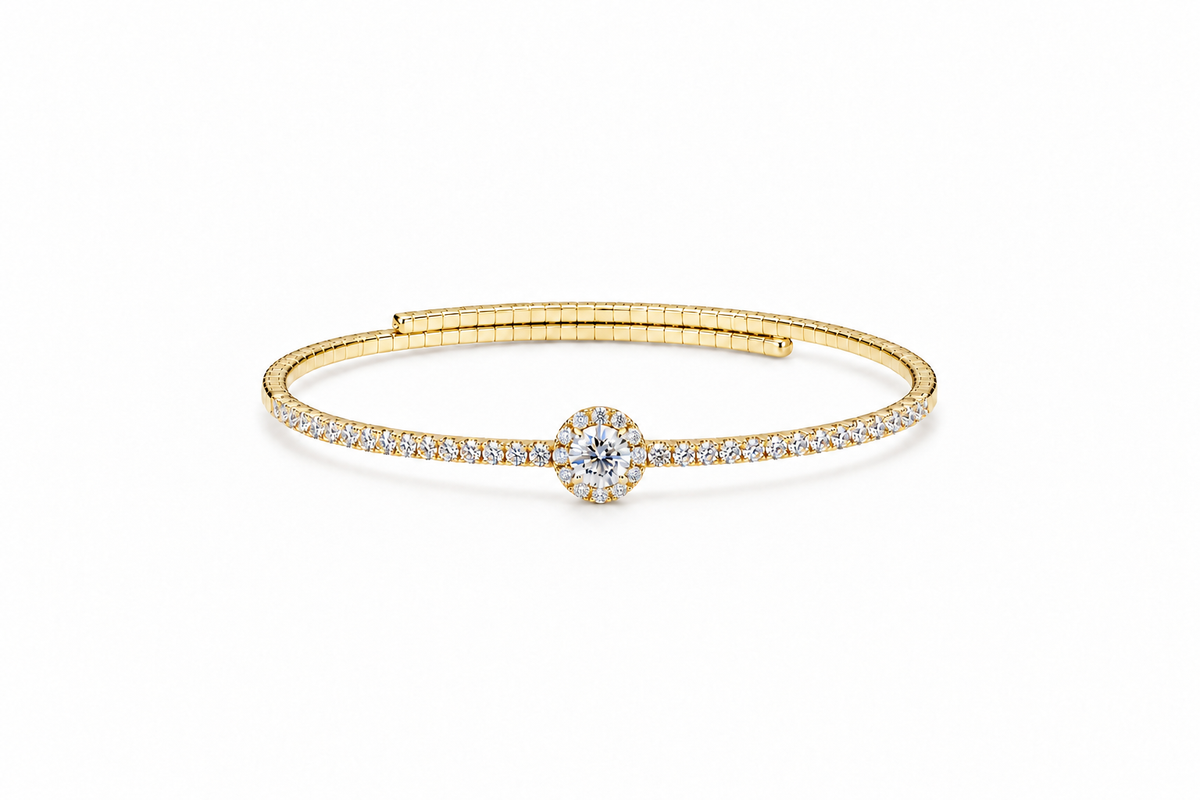 Flexible Diamond Bracelet