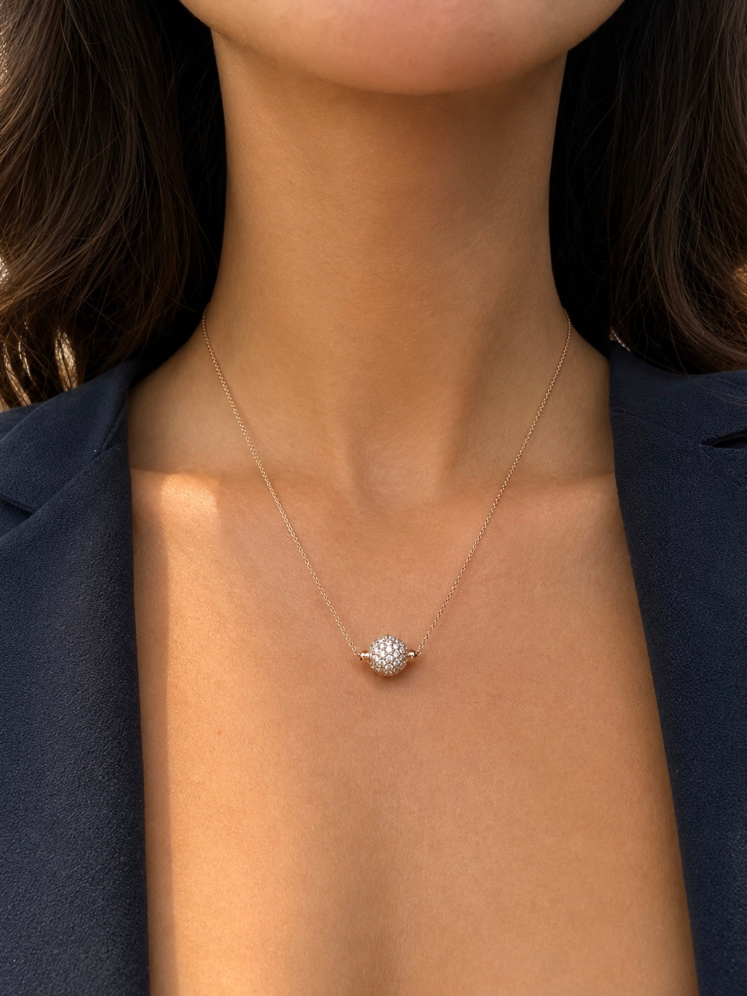 Golden Ball Necklace