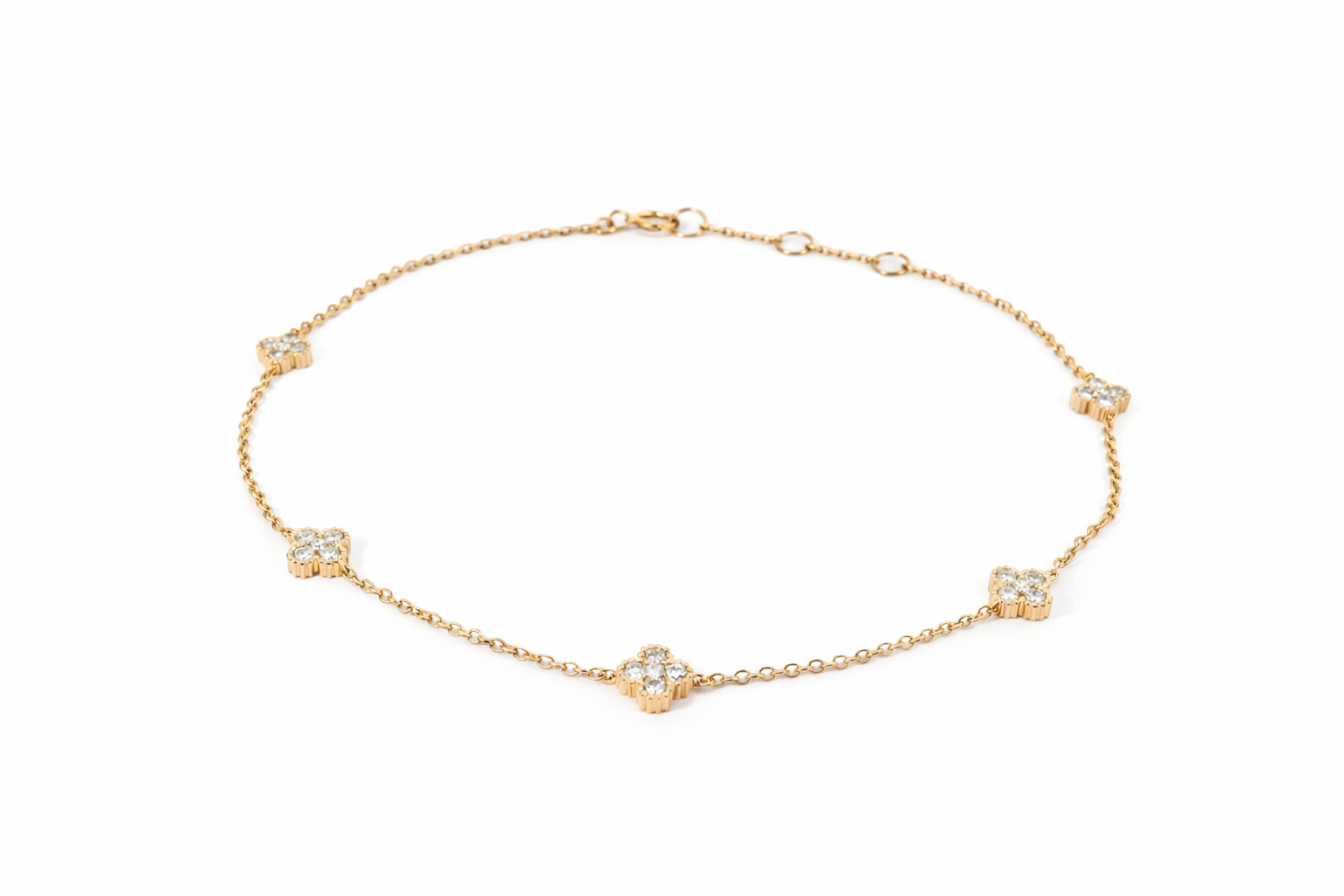 Mini clover bracelet