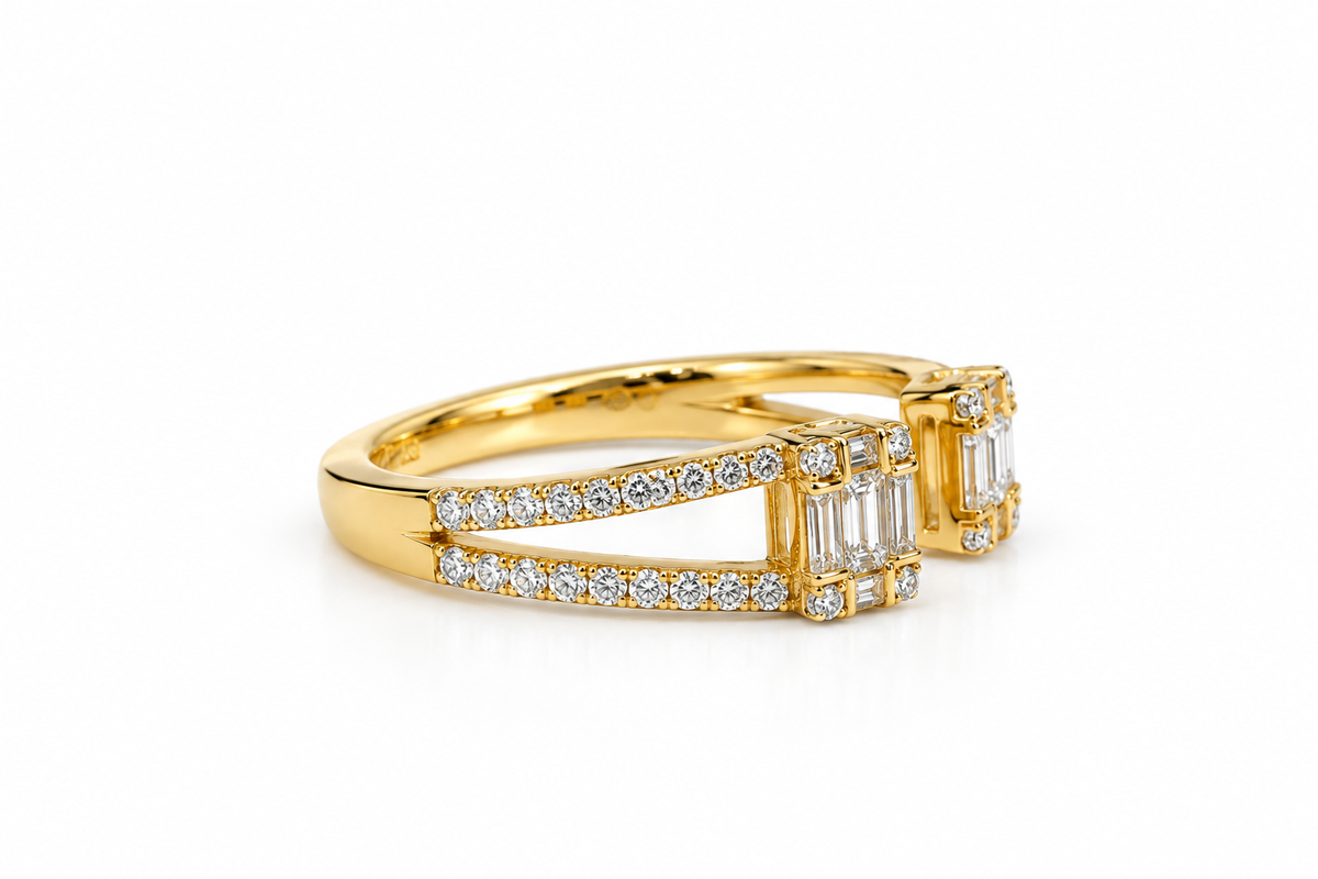 Open Diamond Ring