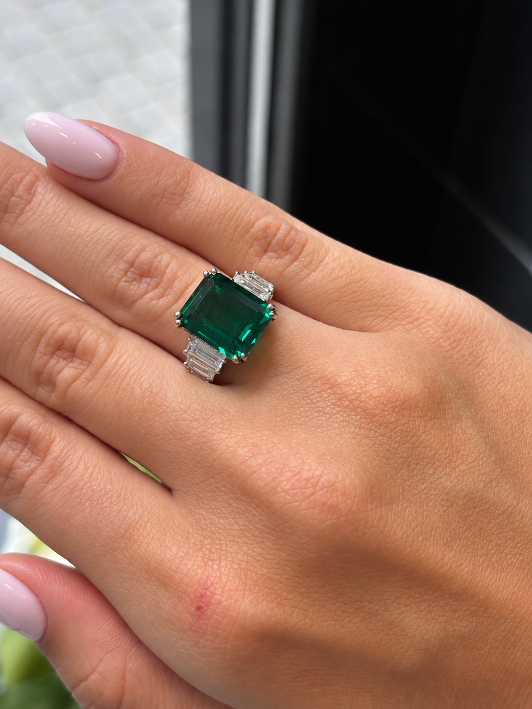 The Emerald Grace Ring
