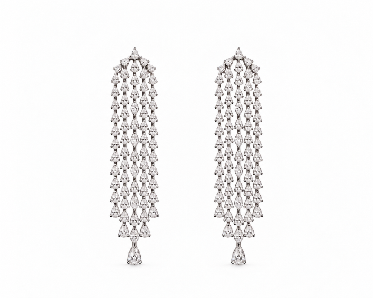 Cascade Diamond Earrings