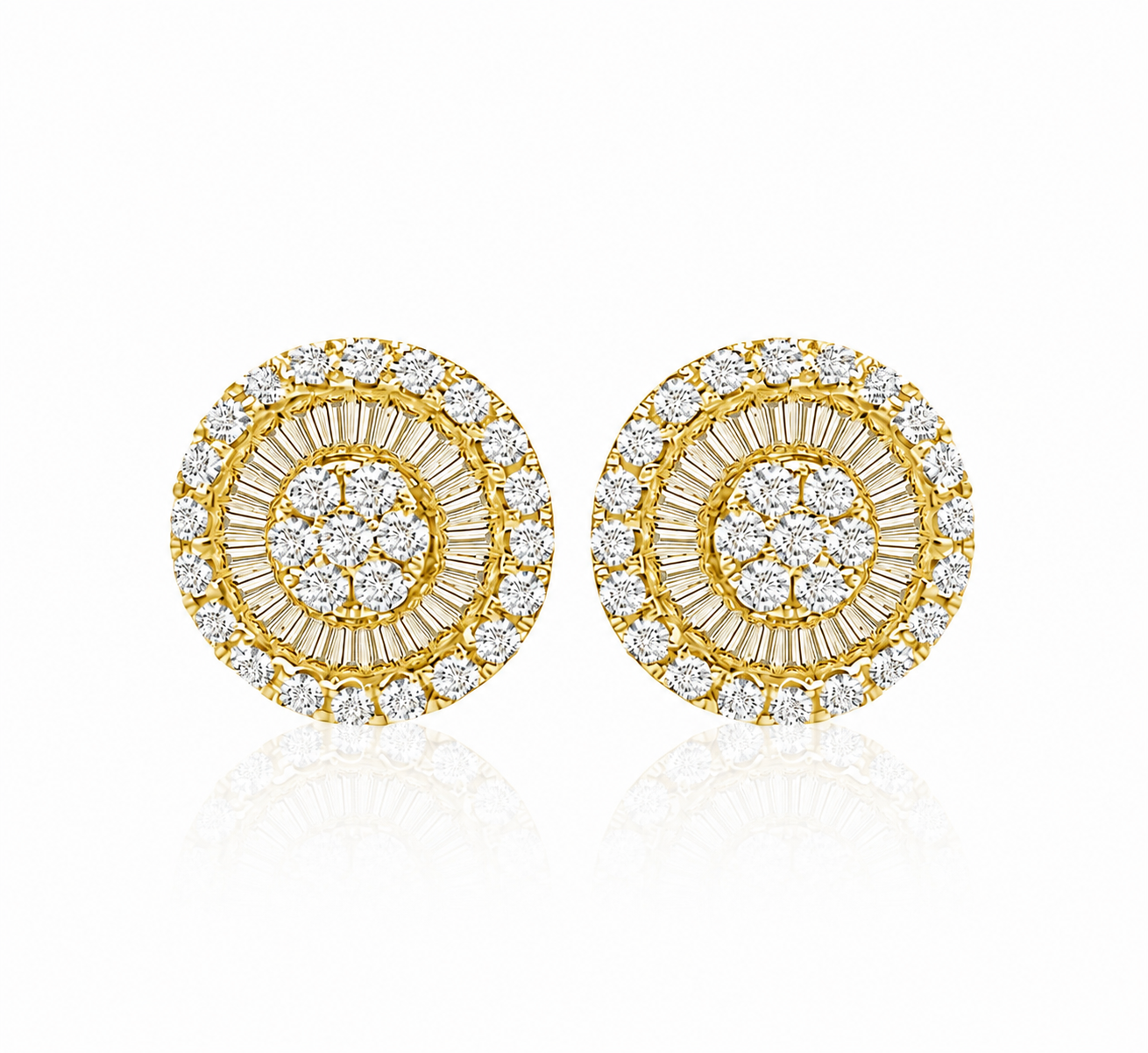 Puces d'oreilles miroir