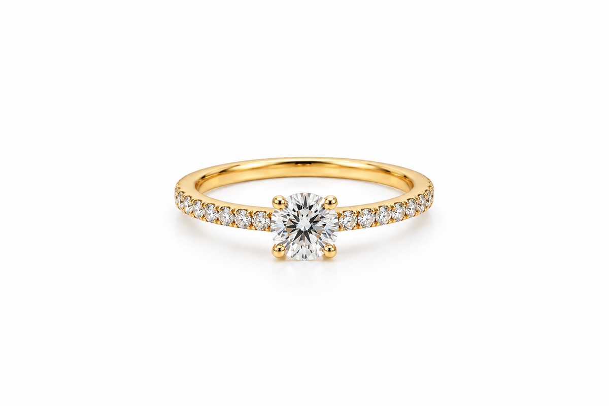 The Éclat Solitaire Ring