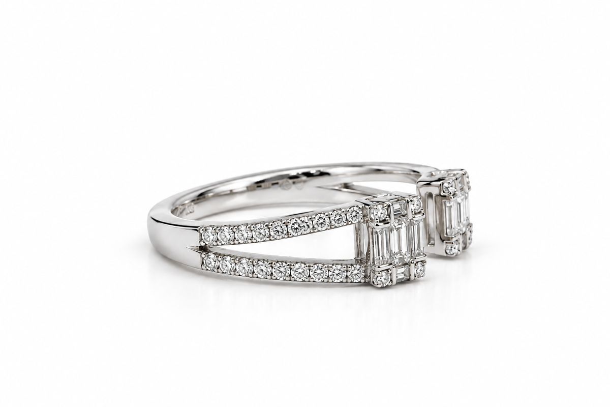 Open Diamond Ring