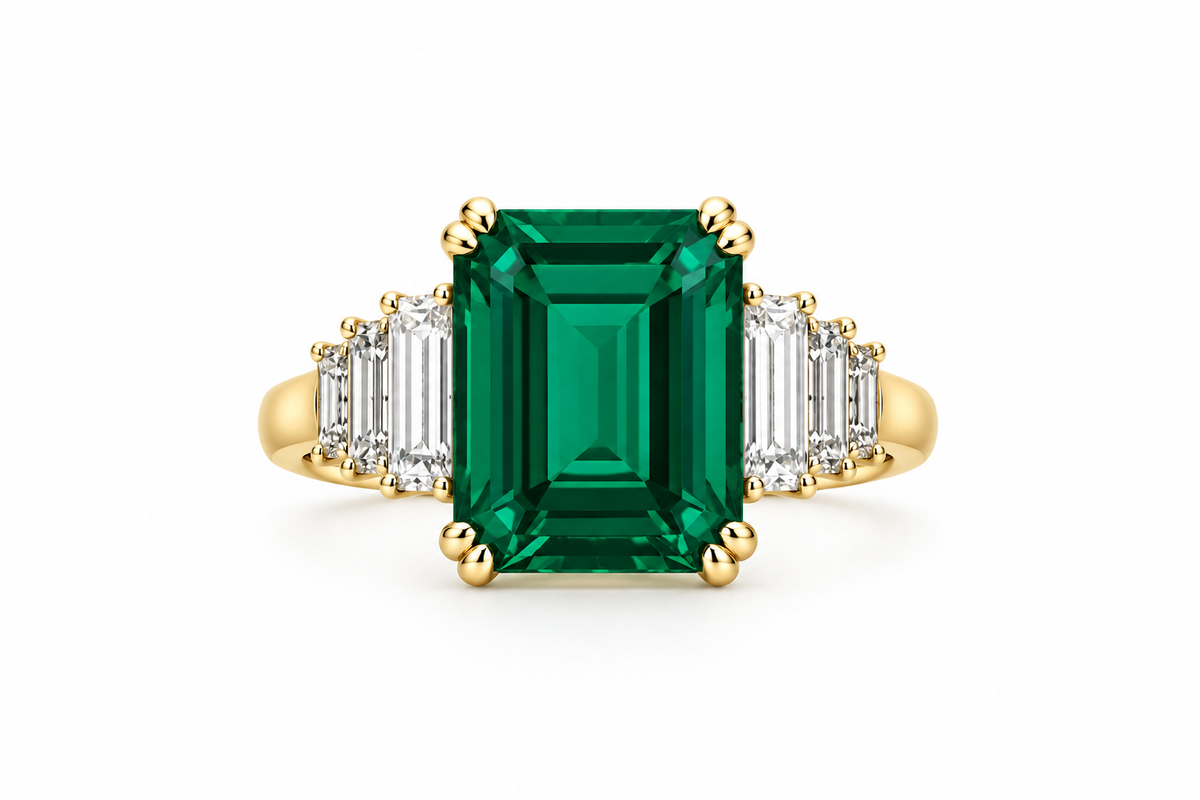The Emerald Grace Ring