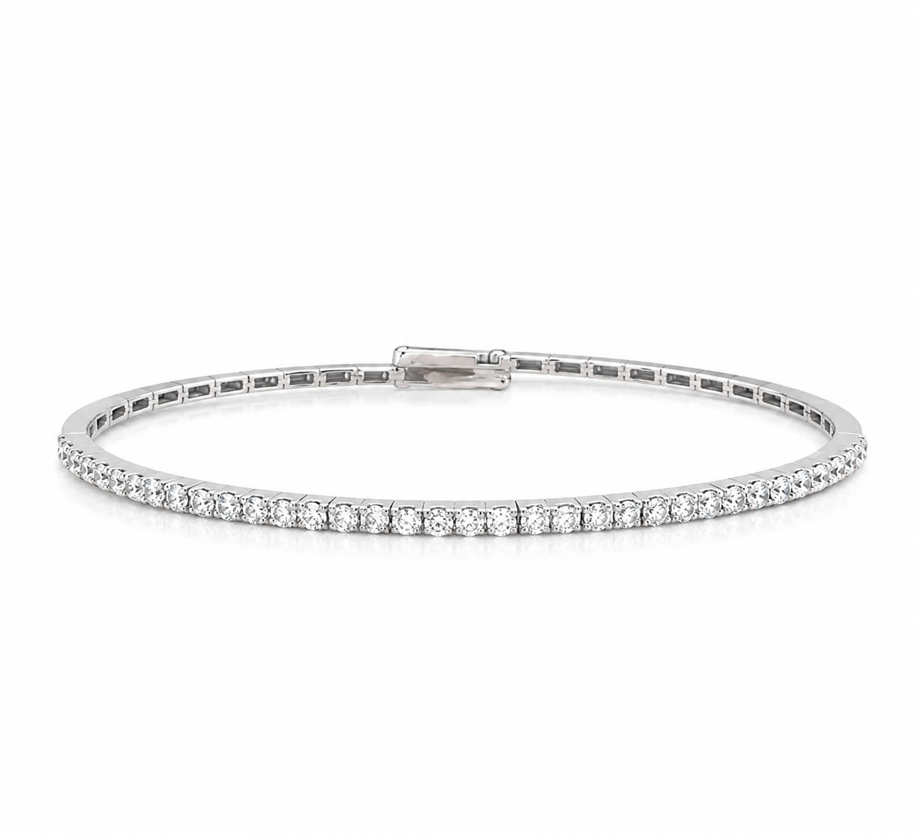 Classic Flexible Diamond Bangle