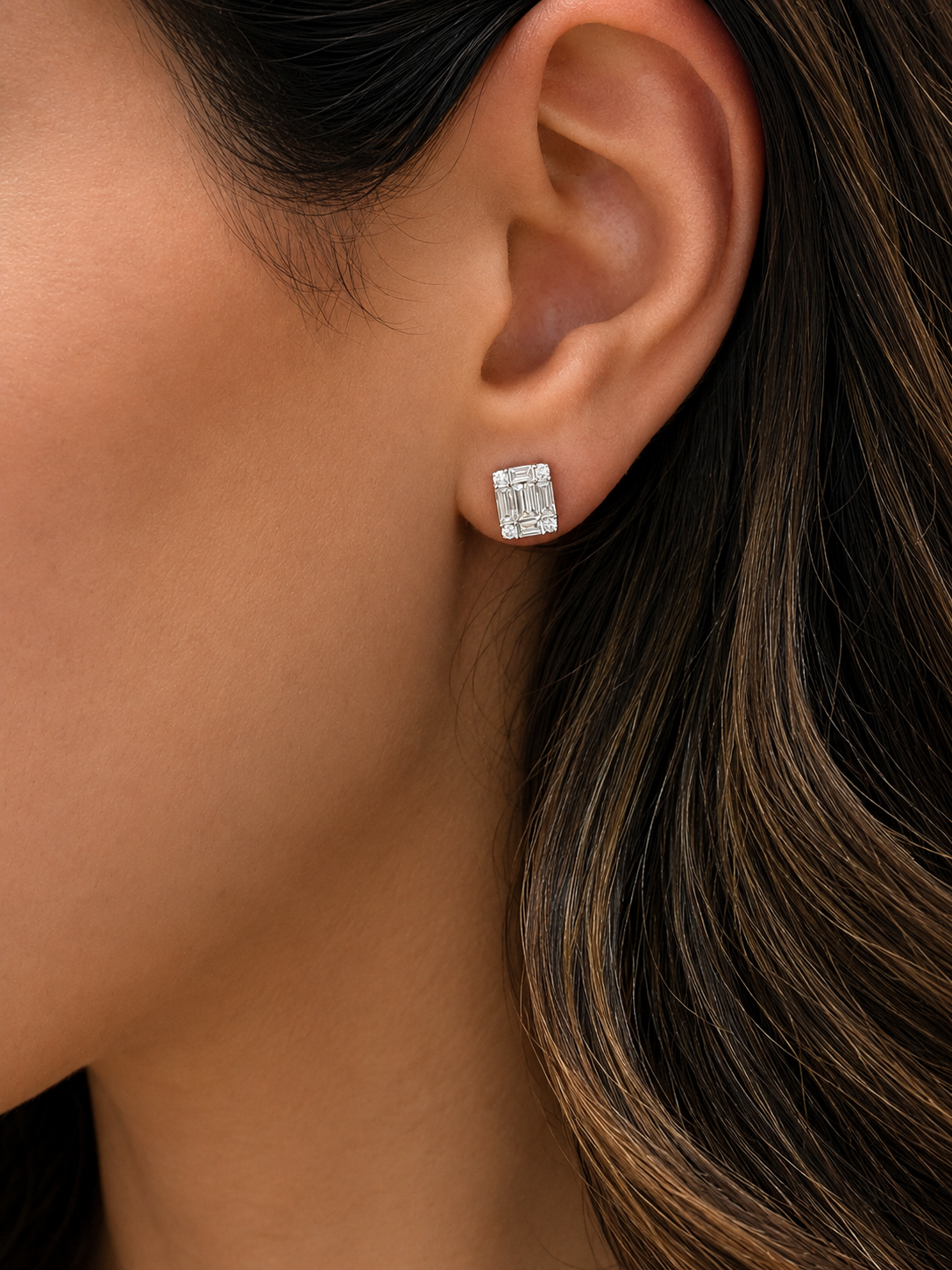 Les boucles d'oreilles Illusion XL