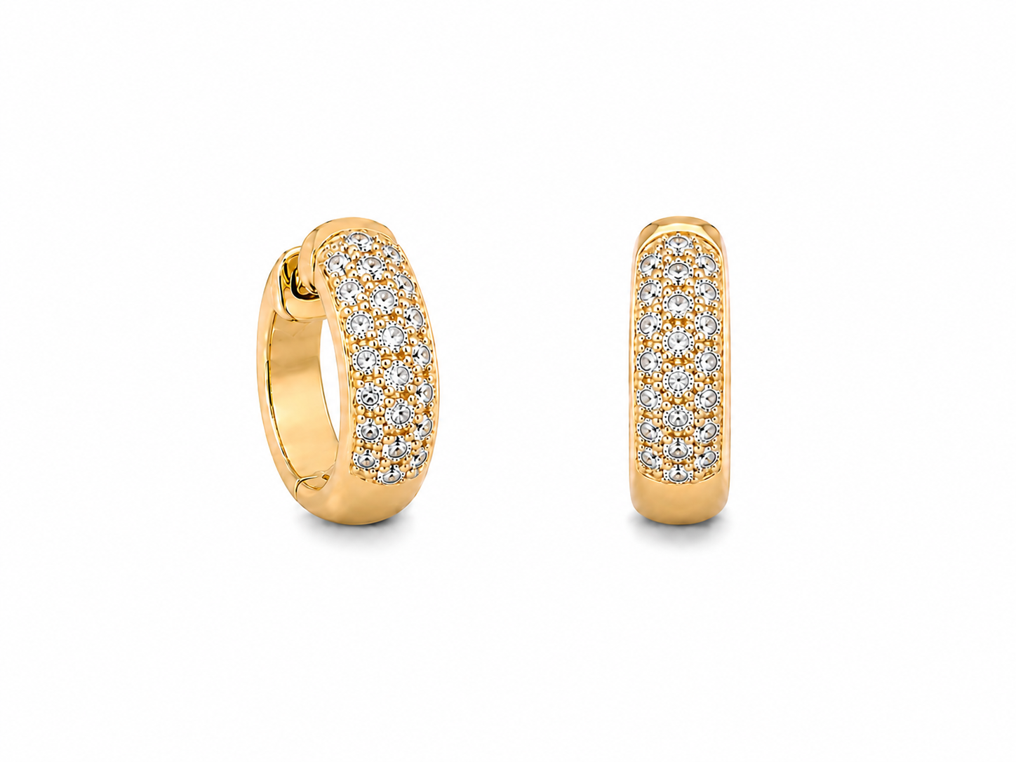 Mini Pavé Hoops