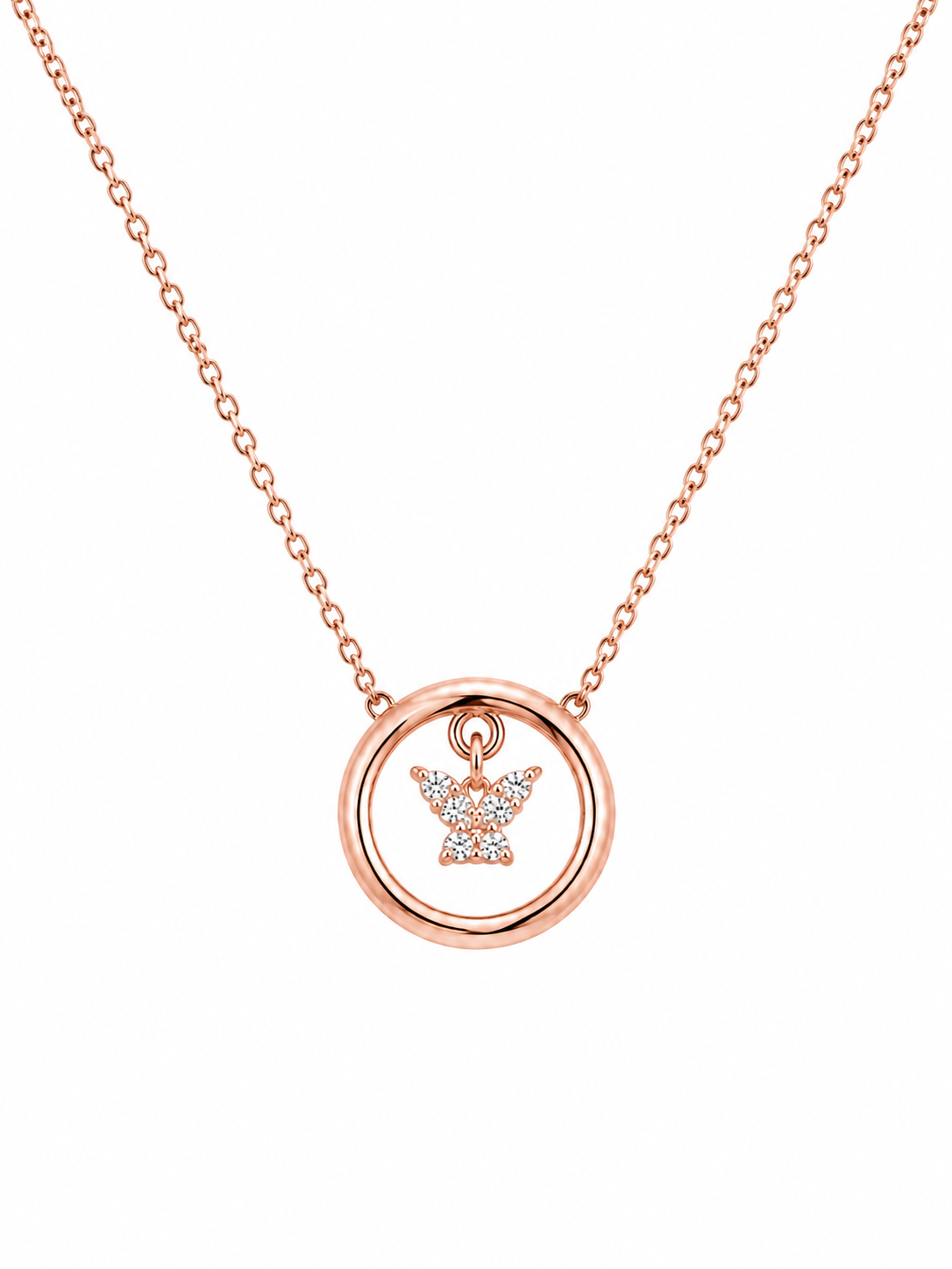 Butterfly Pendant Necklace