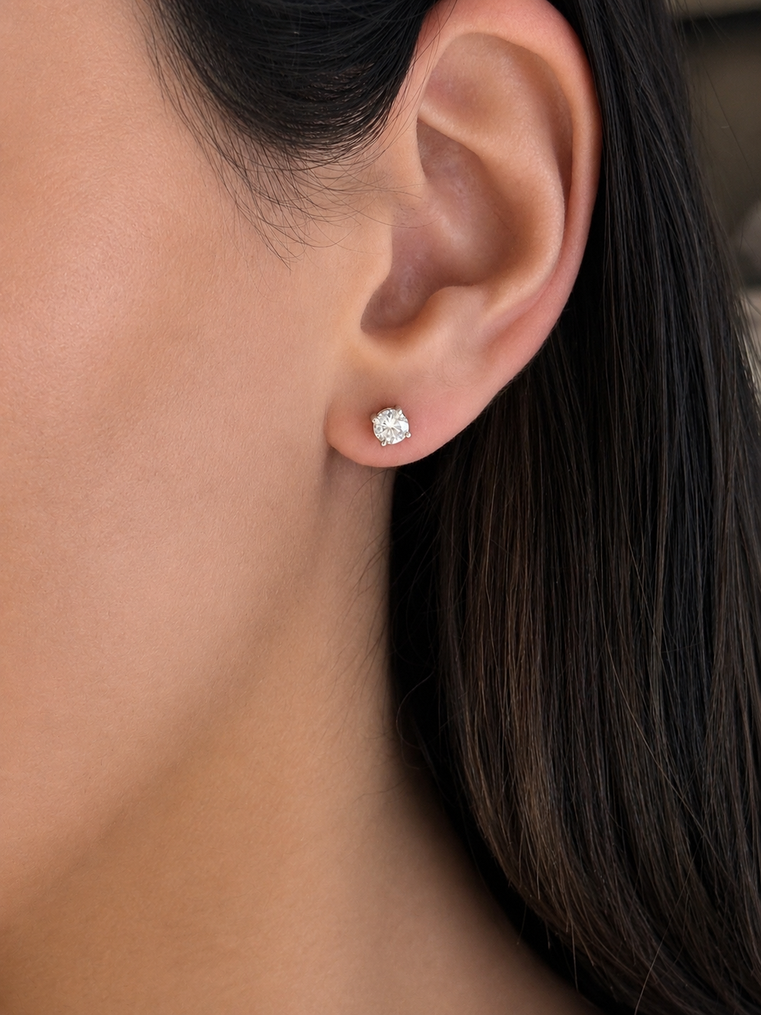 Diamond Solitaire Studs - 0.40ct