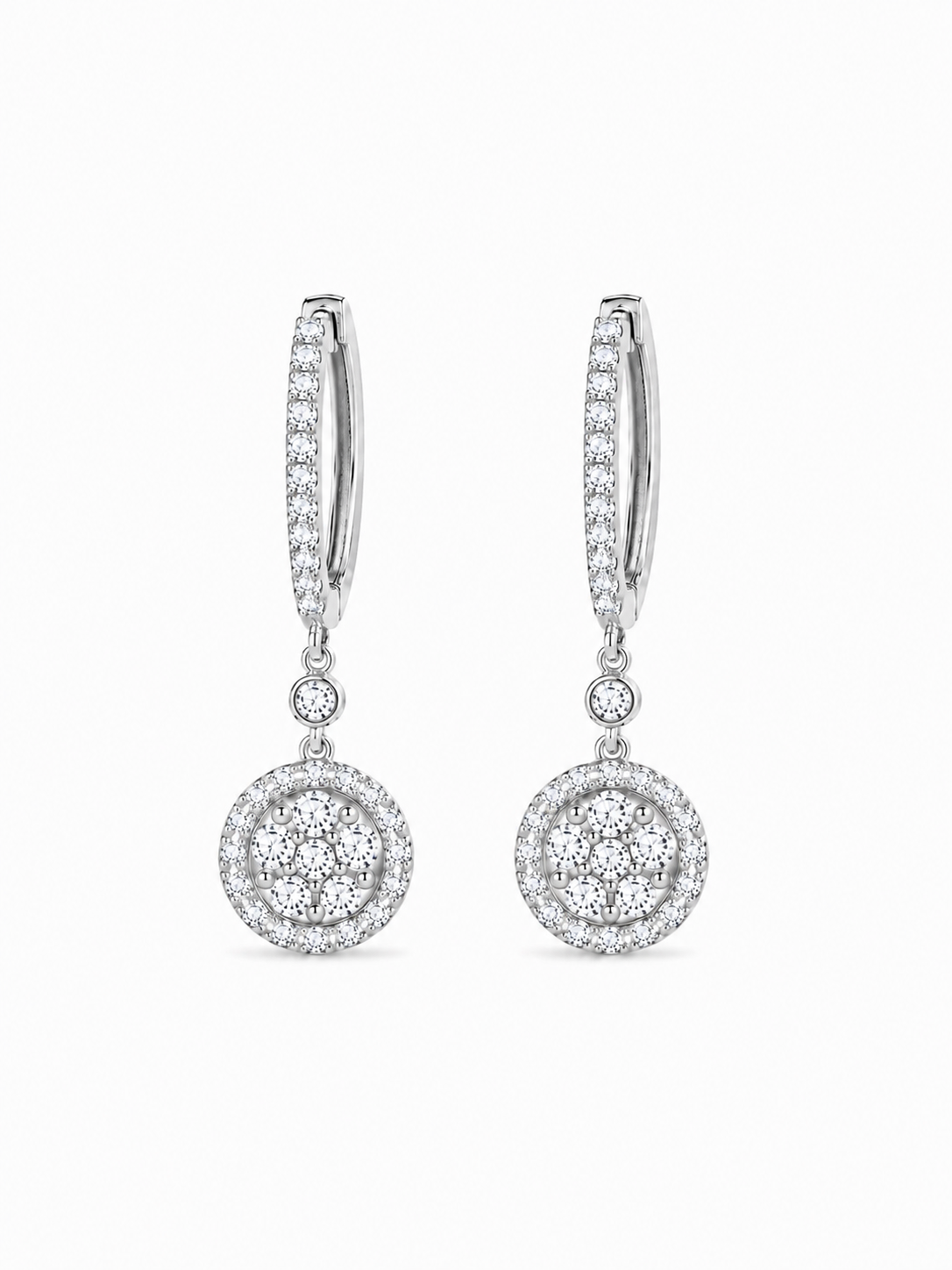 Diamond Circle Drops