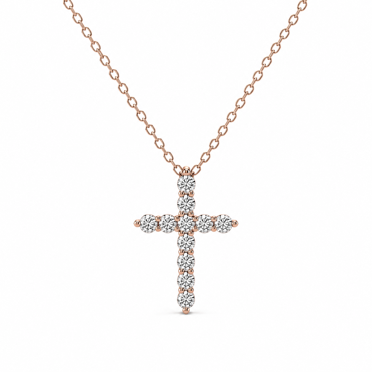 Diamond Cross Necklace